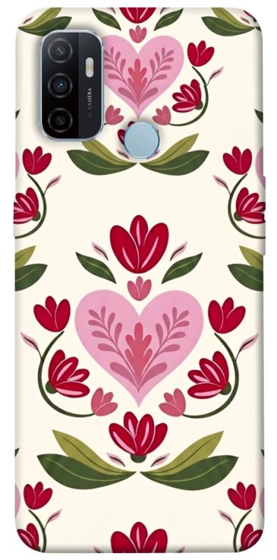 Чехол itsPrint Квіткова любов для Oppo A53 / A32 / A33, love ukraine, купить оптом с доставкой