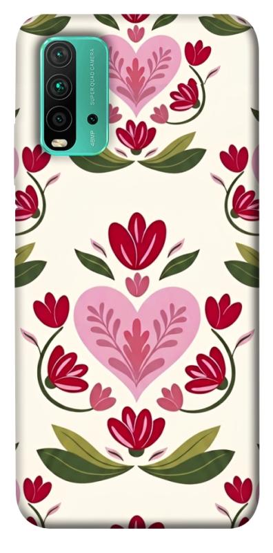 Чехол itsPrint Квіткова любов для Xiaomi Redmi Note 9 4G / Redmi 9 Power / Redmi 9T, love ukraine, купить оптом с доставкой