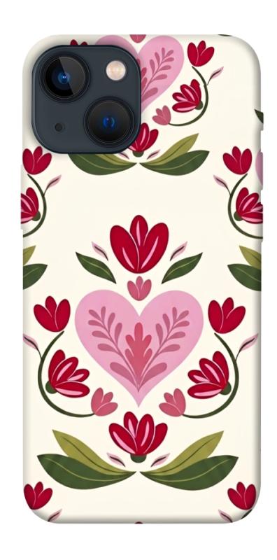 Чехол itsPrint Квіткова любов для Apple iPhone 13 mini (5.4"), love ukraine, купить оптом с доставкой