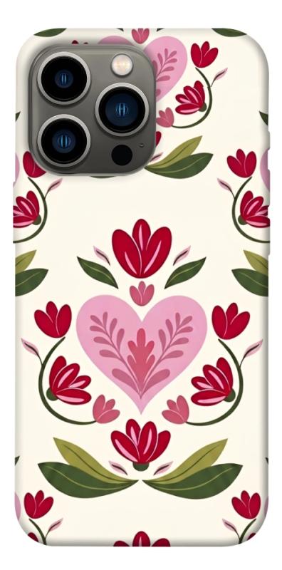 Чехол itsPrint Квіткова любов для Apple iPhone 13 Pro (6.1"), love ukraine, купить оптом с доставкой