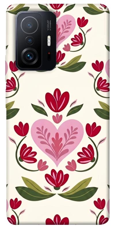 Чехол itsPrint Квіткова любов для Xiaomi 11T / 11T Pro, love ukraine, купить оптом с доставкой