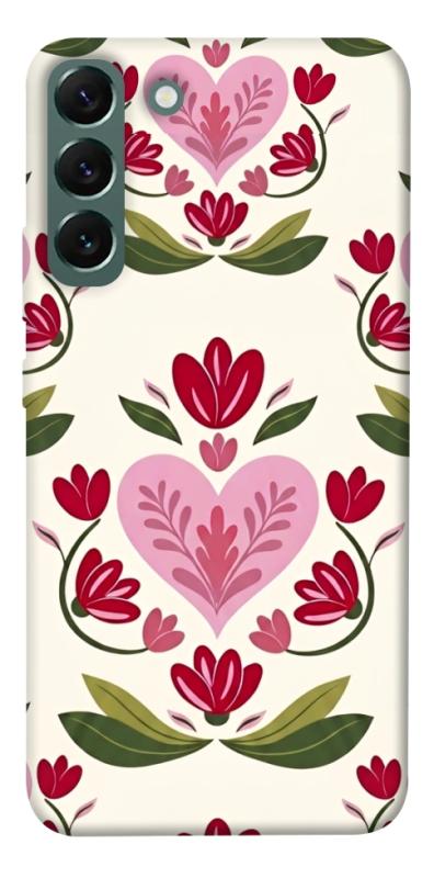 Чехол itsPrint Квіткова любов для Samsung Galaxy S22+, love ukraine, купить оптом с доставкой