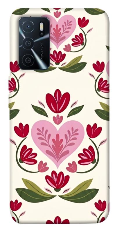 Чехол itsPrint Квіткова любов для Oppo A16s / A16, love ukraine, купить оптом с доставкой