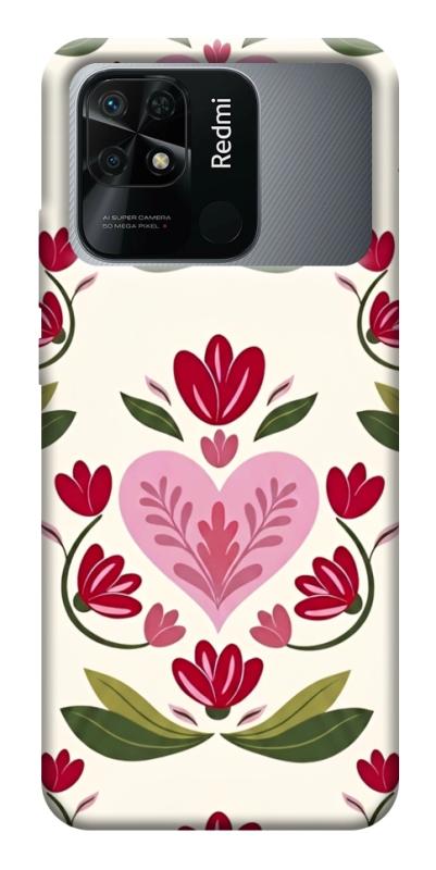 Чехол itsPrint Квіткова любов для Xiaomi Redmi 10C, love ukraine, купить оптом с доставкой