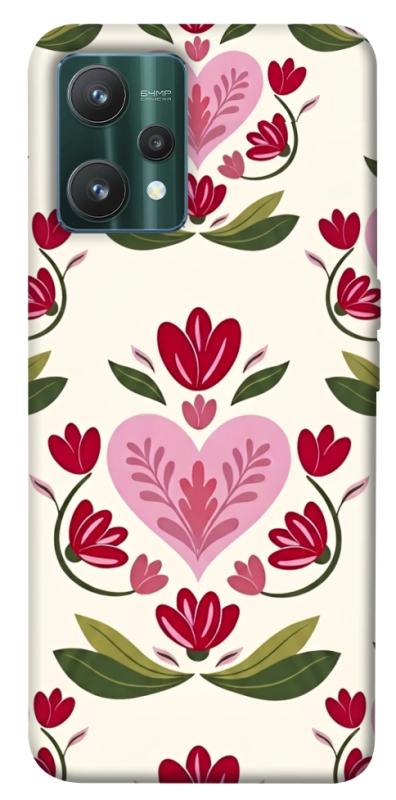 Чохол itsPrint Квіткова любов для Realme 9 Pro, love ukraine, купити оптом з доставкою