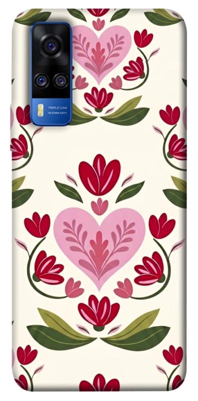 Чохол itsPrint Квіткова любов для Vivo Y51a, love ukraine, купити оптом з доставкою
