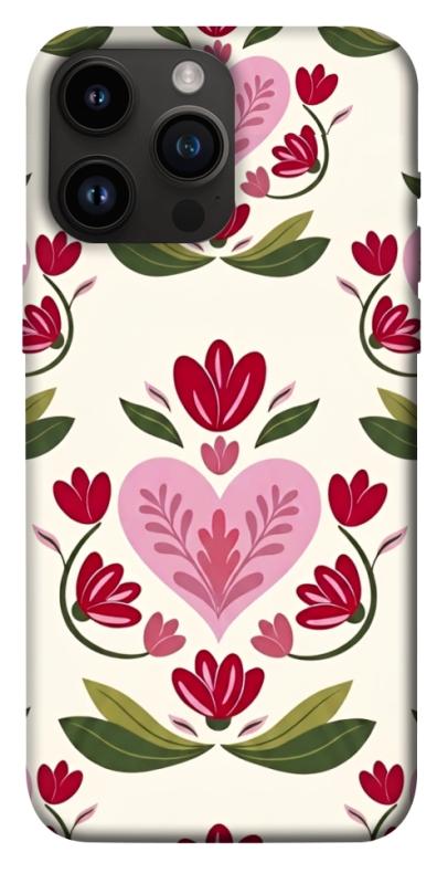 Чехол itsPrint Квіткова любов для Apple iPhone 14 Pro Max (6.7"), love ukraine, купить оптом с доставкой