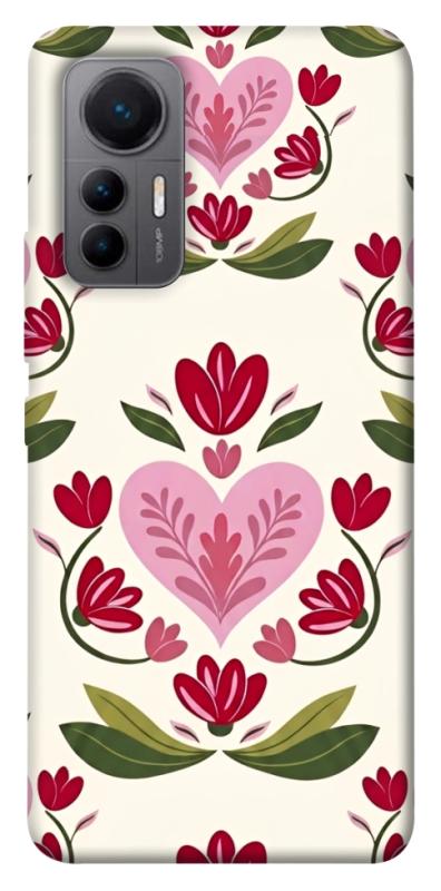 Чехол itsPrint Квіткова любов для Xiaomi 12 Lite, love ukraine, купить оптом с доставкой