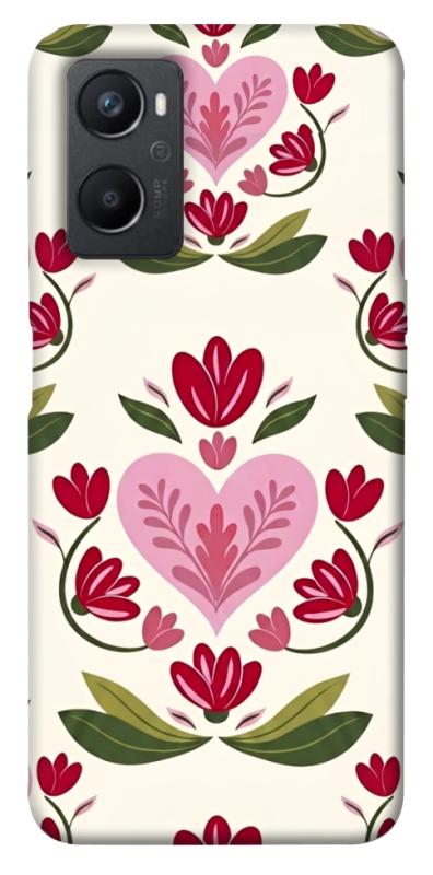 Чехол itsPrint Квіткова любов для Oppo A96, love ukraine, купить оптом с доставкой