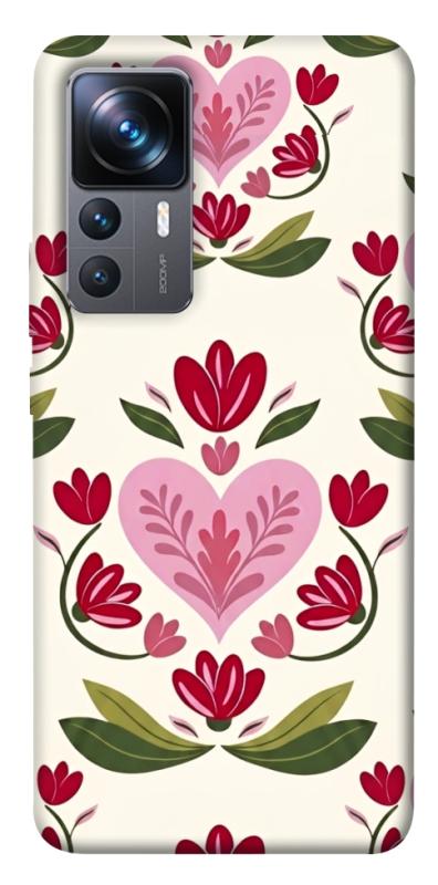 Чохол itsPrint Квіткова любов для Xiaomi 12T / 12T Pro, love ukraine, купити оптом з доставкою