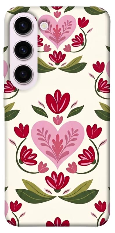 Чохол itsPrint Квіткова любов для Samsung Galaxy S23+, love ukraine, купити оптом з доставкою