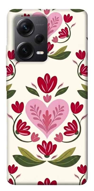Чехол itsPrint Квіткова любов для Xiaomi Redmi Note 12 Pro+ 5G, love ukraine, купить оптом с доставкой