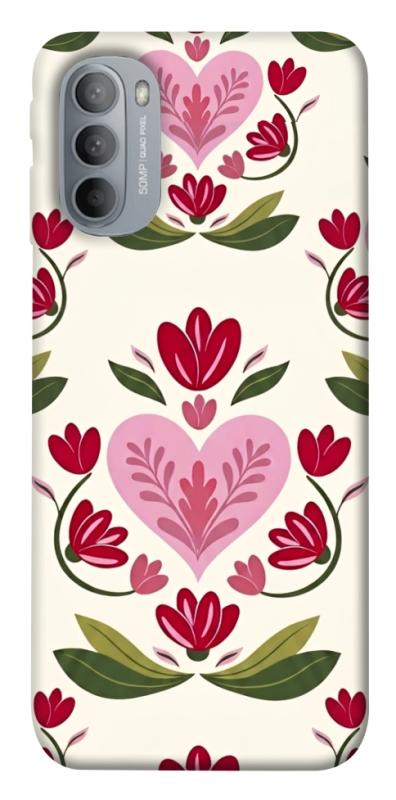 Чехол itsPrint Квіткова любов для Motorola Moto G31, love ukraine, купить оптом с доставкой