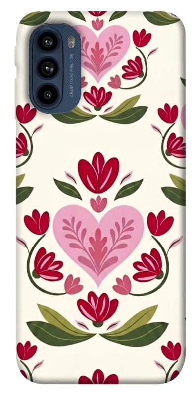 Чехол itsPrint Квіткова любов для Motorola Moto G41, love ukraine, купить оптом с доставкой