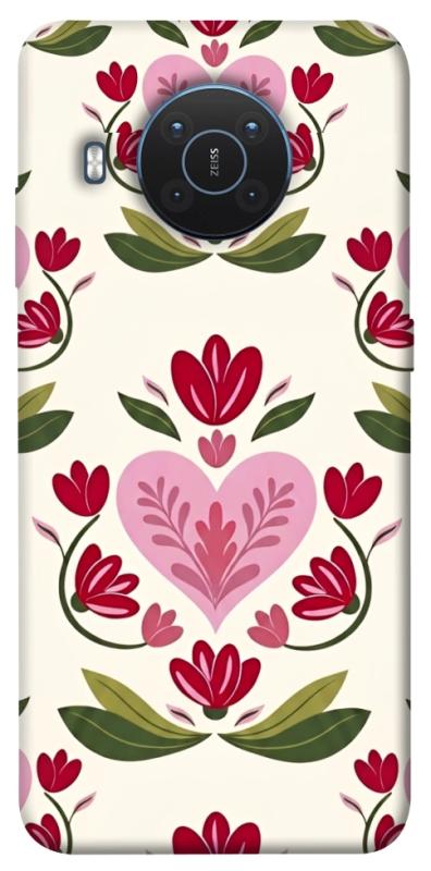 Чохол itsPrint Квіткова любов для Nokia X10 / X20, love ukraine, купити оптом з доставкою