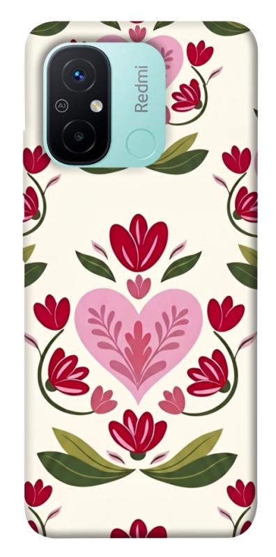 Чехол itsPrint Квіткова любов для Xiaomi Redmi 12C, love ukraine, купить оптом с доставкой