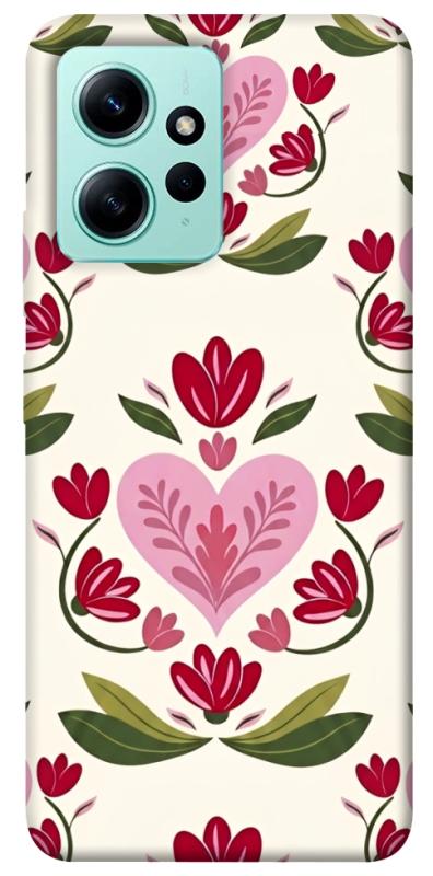 Чехол itsPrint Квіткова любов для Xiaomi Redmi Note 12 4G, love ukraine, купить оптом с доставкой