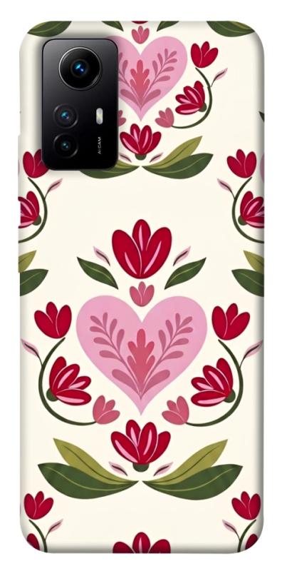 Чехол itsPrint Квіткова любов для Xiaomi Redmi Note 12S, love ukraine, купить оптом с доставкой