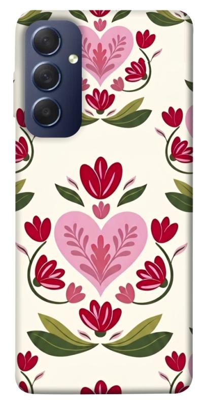 Чехол itsPrint Квіткова любов для Samsung Galaxy M54 5G, love ukraine, купить оптом с доставкой