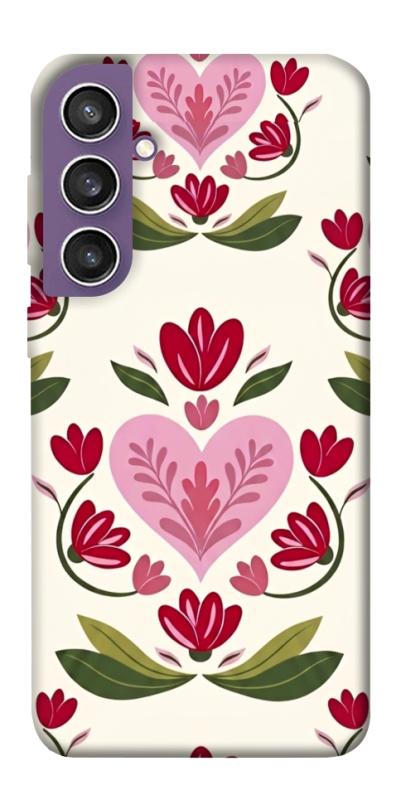 Чехол itsPrint Квіткова любов для Samsung Galaxy S23 FE, love ukraine, купить оптом с доставкой