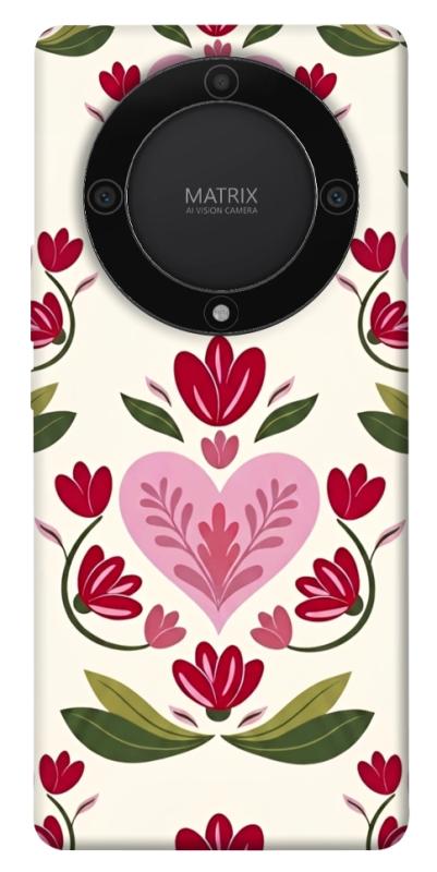 Чохол itsPrint Квіткова любов для Huawei Magic5 Lite, love ukraine, купити оптом з доставкою
