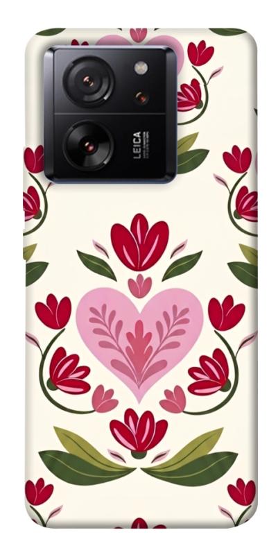 Чехол itsPrint Квіткова любов для Xiaomi 13T, love ukraine, купить оптом с доставкой