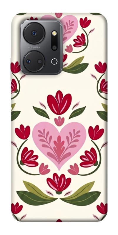 Чехол itsPrint Квіткова любов для Huawei Honor X7a, love ukraine, купить оптом с доставкой