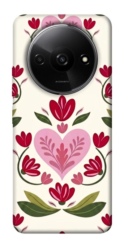 Чехол itsPrint Квіткова любов для Xiaomi Redmi A3, love ukraine, купить оптом с доставкой