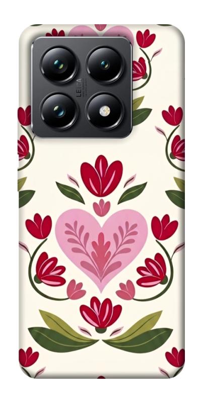 Чехол itsPrint Квіткова любов для Xiaomi 14T Pro, love ukraine, купить оптом с доставкой