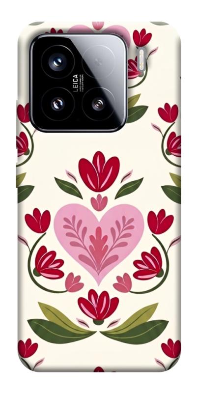Чехол itsPrint Квіткова любов для Xiaomi 15, love ukraine, купить оптом с доставкой