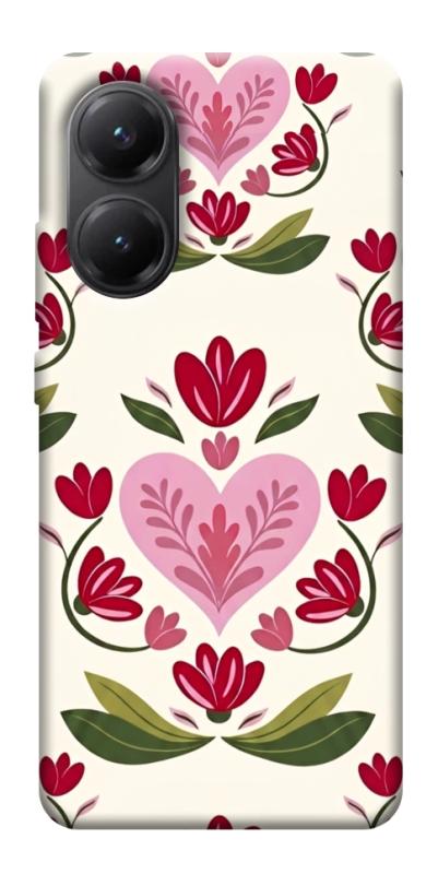 Чехол itsPrint Квіткова любов для Xiaomi Poco X7 Pro, love ukraine, купить оптом с доставкой