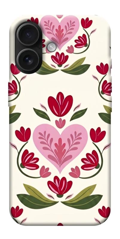 Чехол itsPrint Квіткова любов для Apple iPhone 17 (6.3"), love ukraine, купить оптом с доставкой