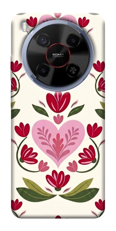 Чехол itsPrint Квіткова любов для ZTE Nubia V70 Max, love ukraine, купить оптом с доставкой