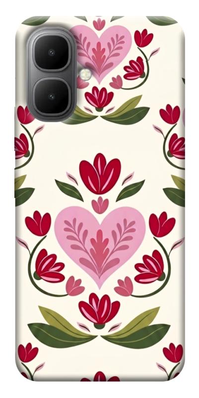 Чехол itsPrint Квіткова любов для Infinix Smart 10, love ukraine, купить оптом с доставкой