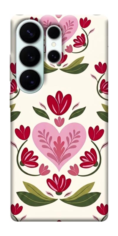 Чехол itsPrint Квіткова любов для Samsung Galaxy S26 Ultra, love ukraine, купить оптом с доставкой