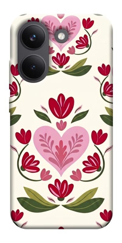Чохол itsPrint Квіткова любов для Xiaomi Poco X8 Pro, love ukraine, купити оптом з доставкою