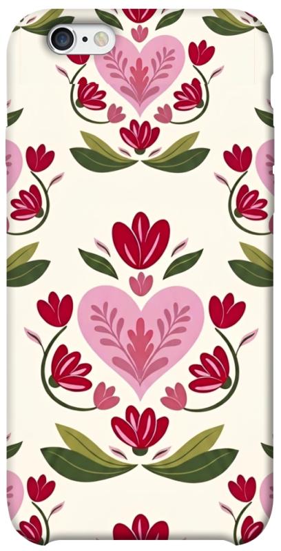 Чехол itsPrint Квіткова любов для Apple iPhone 6/6s (4.7"), love ukraine, купить оптом с доставкой