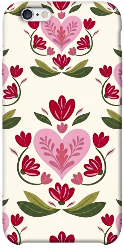 Чехол itsPrint Квіткова любов для Apple iPhone 6/6s plus (5.5"), love ukraine, купить оптом с доставкой