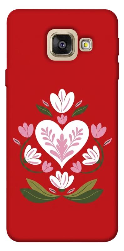 Чехол itsPrint Квітуче серце для Samsung A520 Galaxy A5 (2017), love ukraine, купить оптом с доставкой
