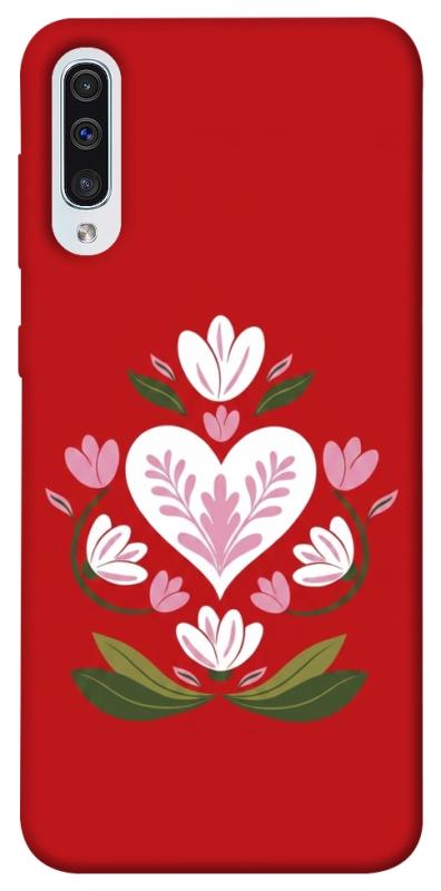 Чехол itsPrint Квітуче серце для Samsung Galaxy A50 (A505F) / A50s / A30s, love ukraine, купить оптом с доставкой