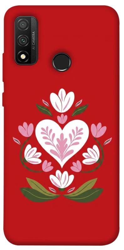 Чехол itsPrint Квітуче серце для Huawei P Smart (2020), love ukraine, купить оптом с доставкой