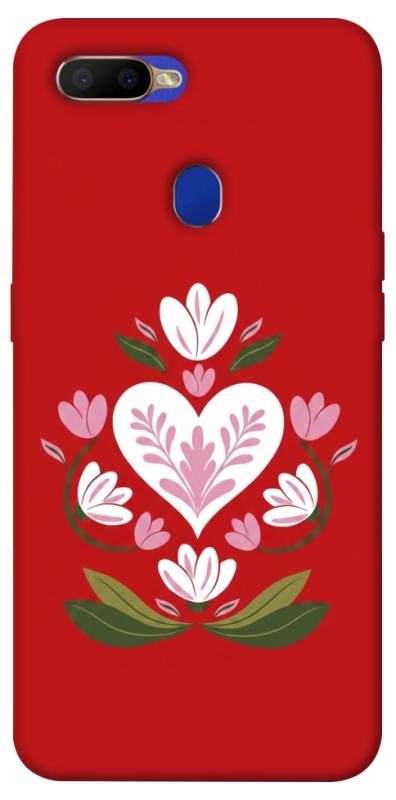 Чехол itsPrint Квітуче серце для Oppo A5s / Oppo A12, love ukraine, купить оптом с доставкой