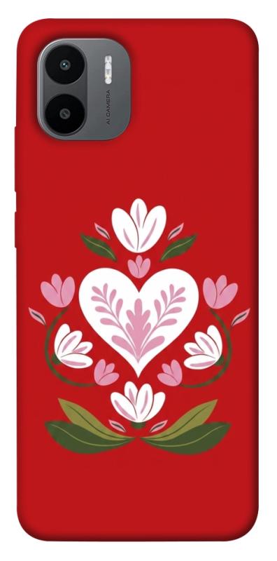 Чехол itsPrint Квітуче серце для Xiaomi Redmi A1 / A2, love ukraine, купить оптом с доставкой