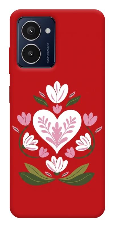 Чехол itsPrint Квітуче серце для HMD Pulse Pro, love ukraine, купить оптом с доставкой