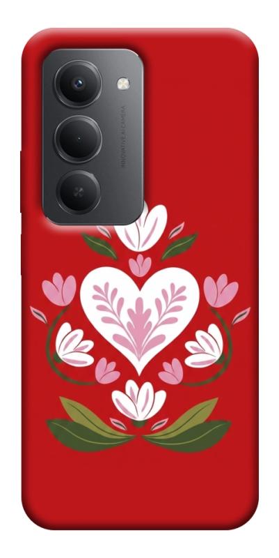 Чехол itsPrint Квітуче серце для Xiaomi Redmi 15 (EU), love ukraine, купить оптом с доставкой