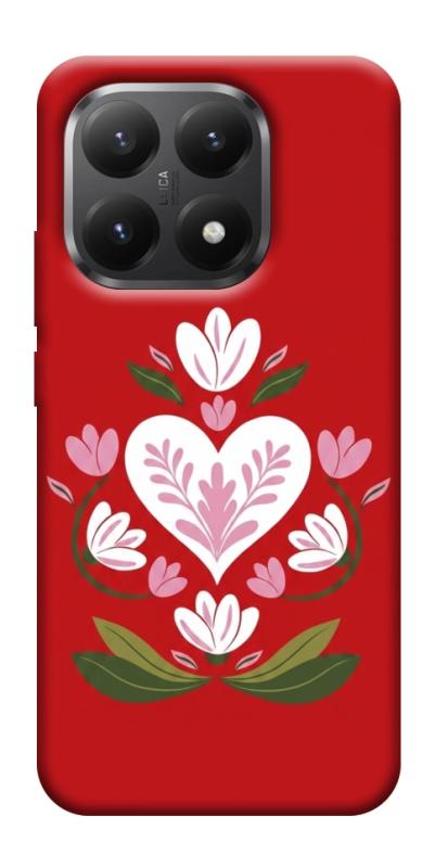 Чохол itsPrint Квітуче серце для Xiaomi 15T, love ukraine, купити оптом з доставкою