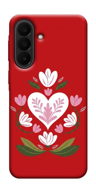 Чохол itsPrint Квітуче серце для Samsung Galaxy A27, love ukraine, купити оптом з доставкою