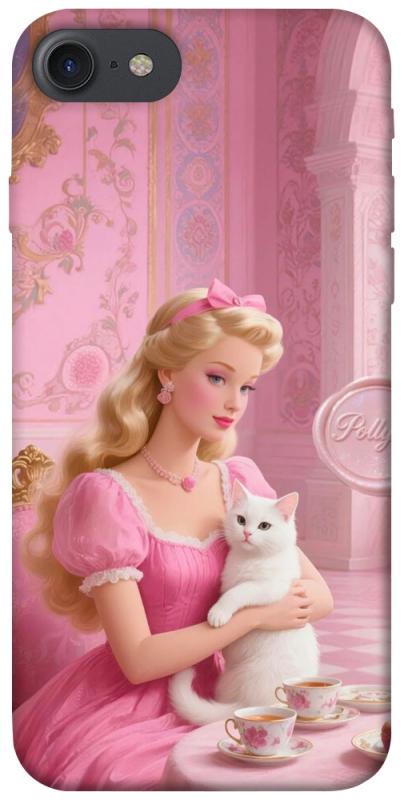 Чохол itsPrint Barbie with cat для Apple iPhone 7 / 8 (4.7"), дитячі, купити оптом з доставкою