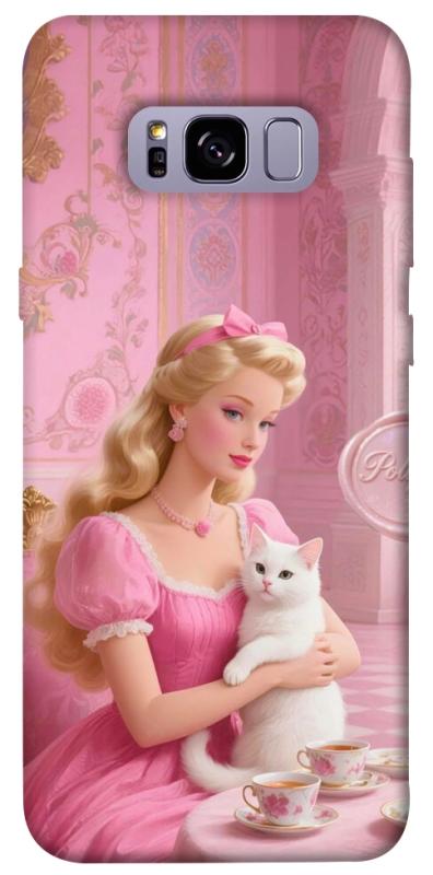 Чохол itsPrint Barbie with cat для Samsung G955 Galaxy S8 Plus, дитячі, купити оптом з доставкою