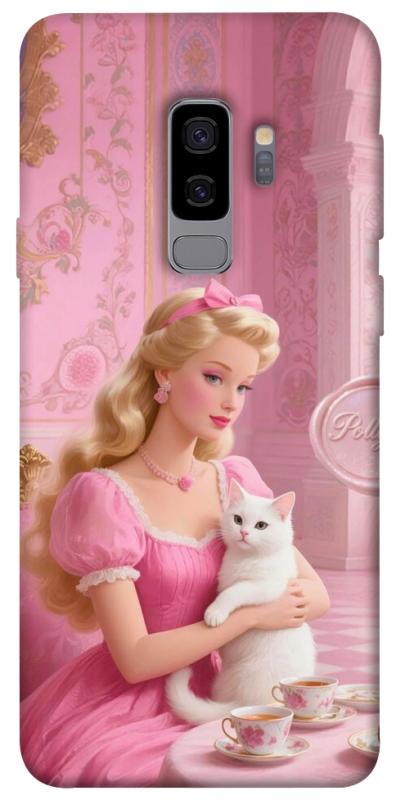 Чехол itsPrint Barbie with cat для Samsung Galaxy S9+, детские, купить оптом с доставкой